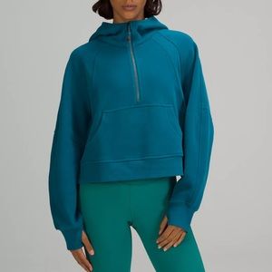 Lululemon Oversized Half-Zip Hoodie Capri Size XS/S RARE COLORWAY